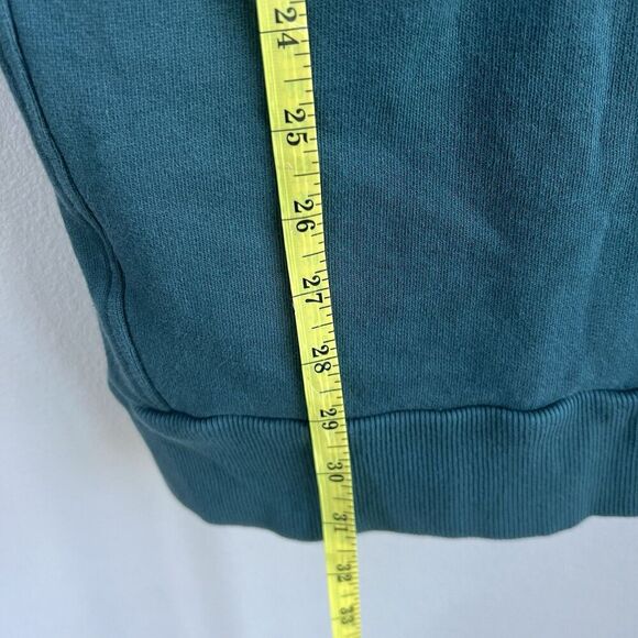 Soft Surroundings Go Livelytravel Wrap Sweatshirt Jacket Women’s Medium Teal - Picture 7 of 8